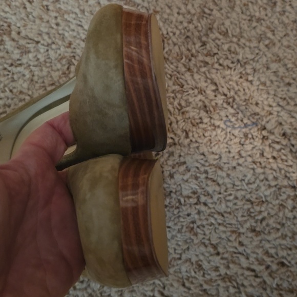 Nine West DarkTan Suede Women's Pumps Size 8.5 (Bin 12) - Picture 5 of 12